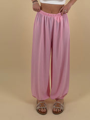 Pantalone elastico sulla caviglia