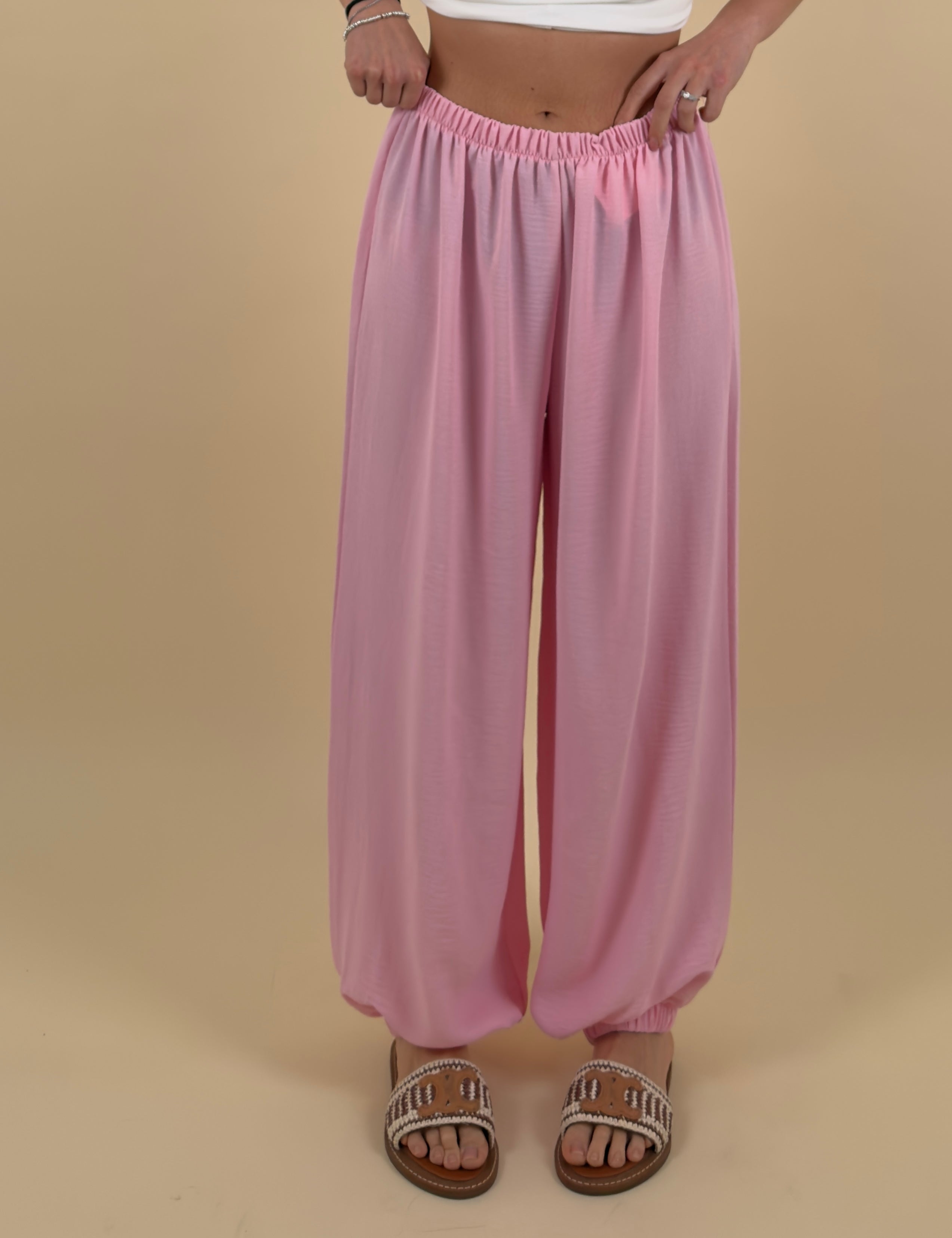 Pantalone elastico sulla caviglia