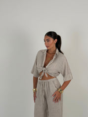 Camicia 100% lino