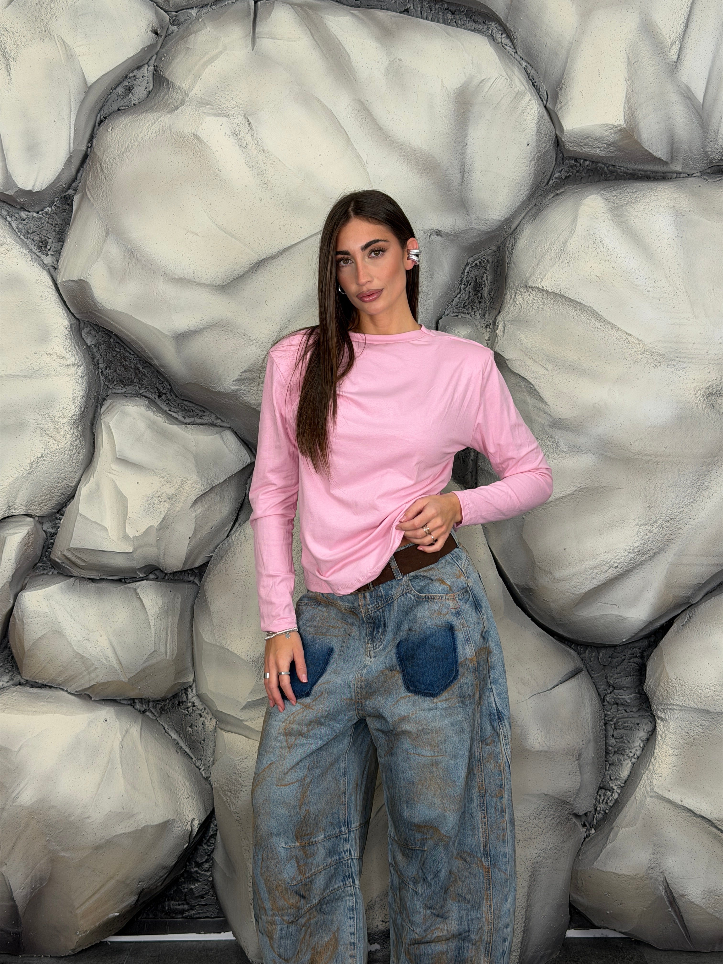 Maglia over spalline