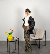 Jeans military straight