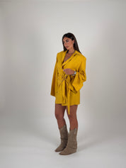 Vestito portafoglio semplice corto