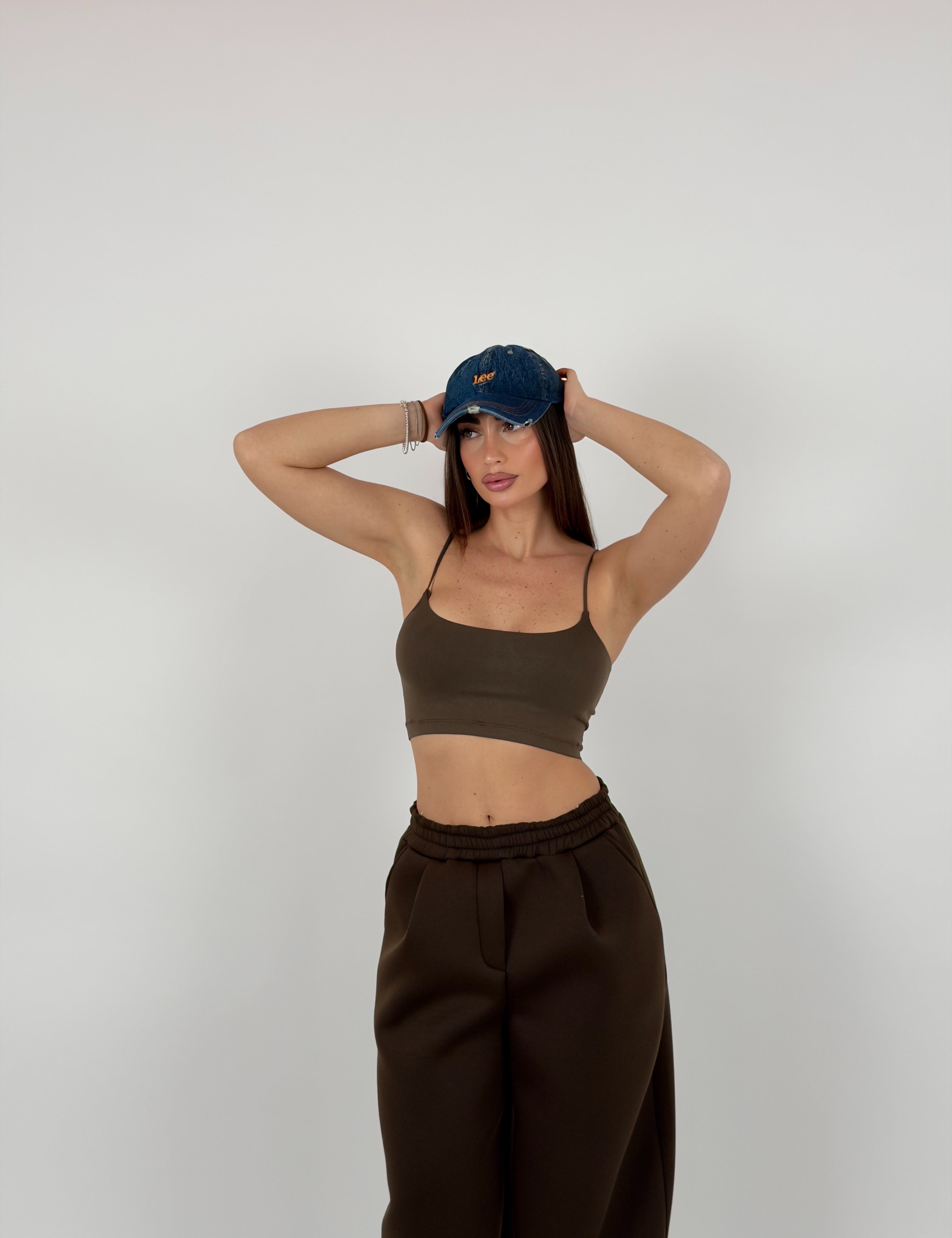 Top in lycra foderato