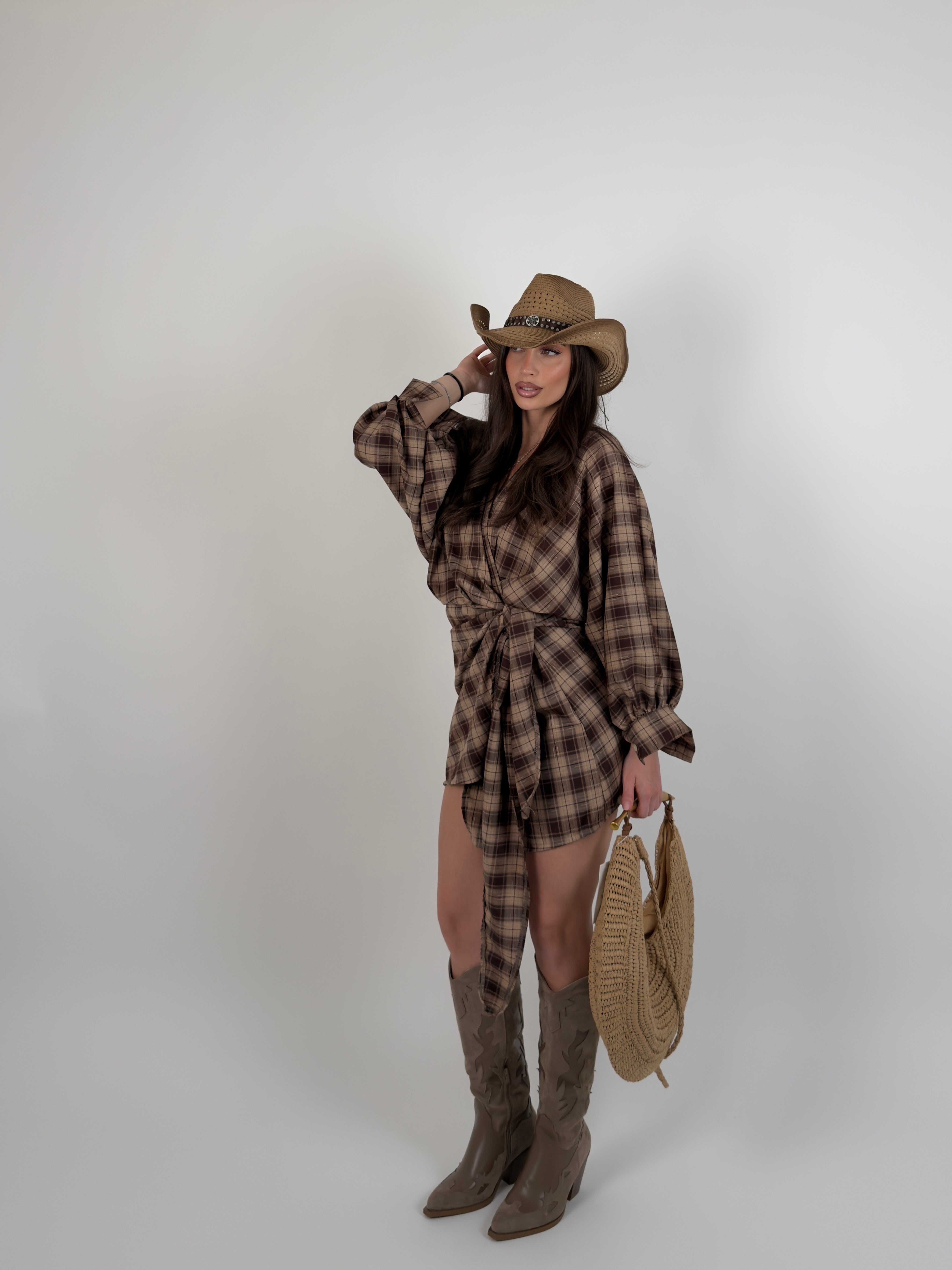 Vestito Quadri