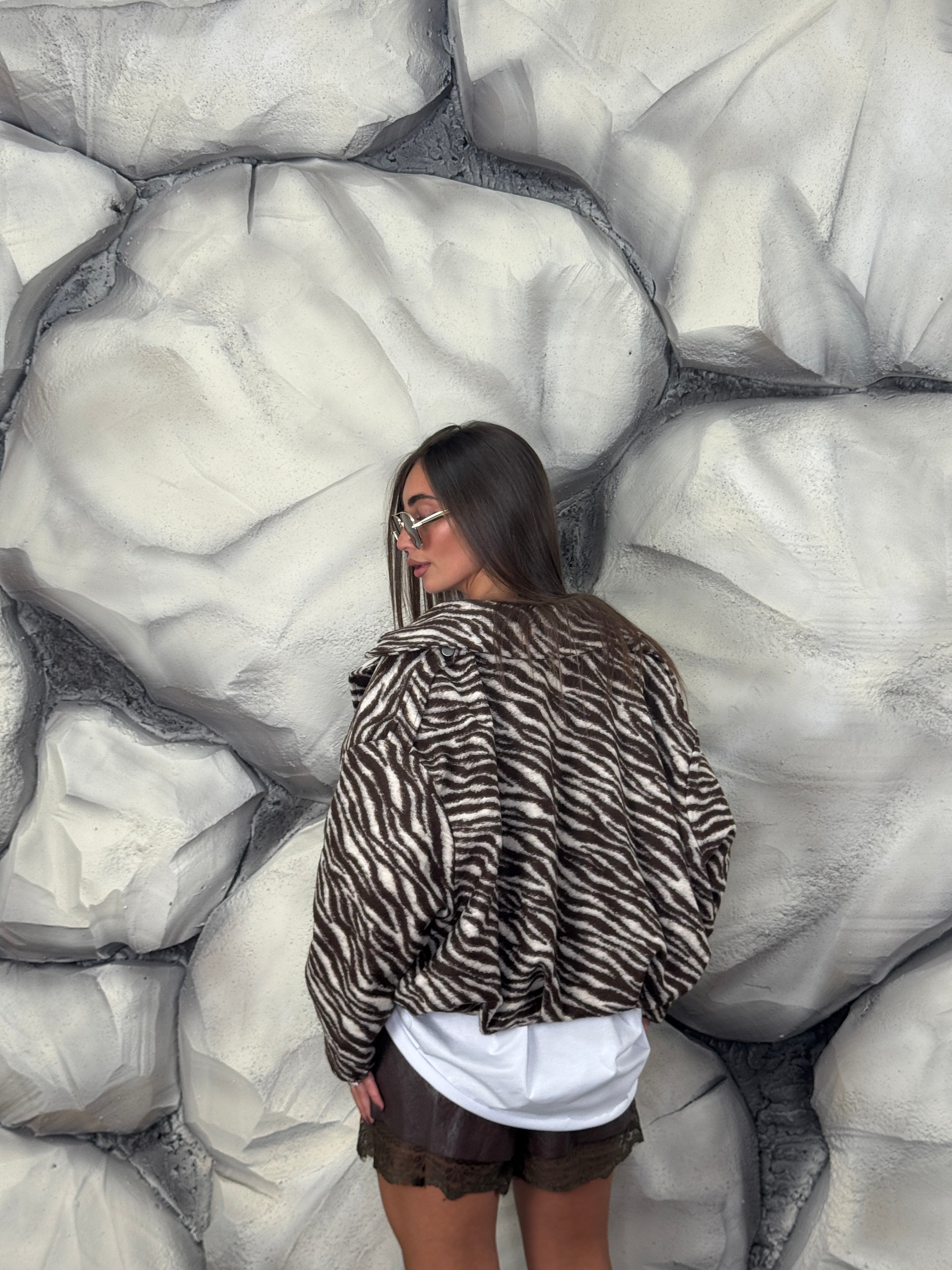 Giacca zebra