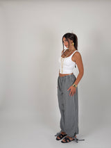 Pantalone quadri alla caviglia