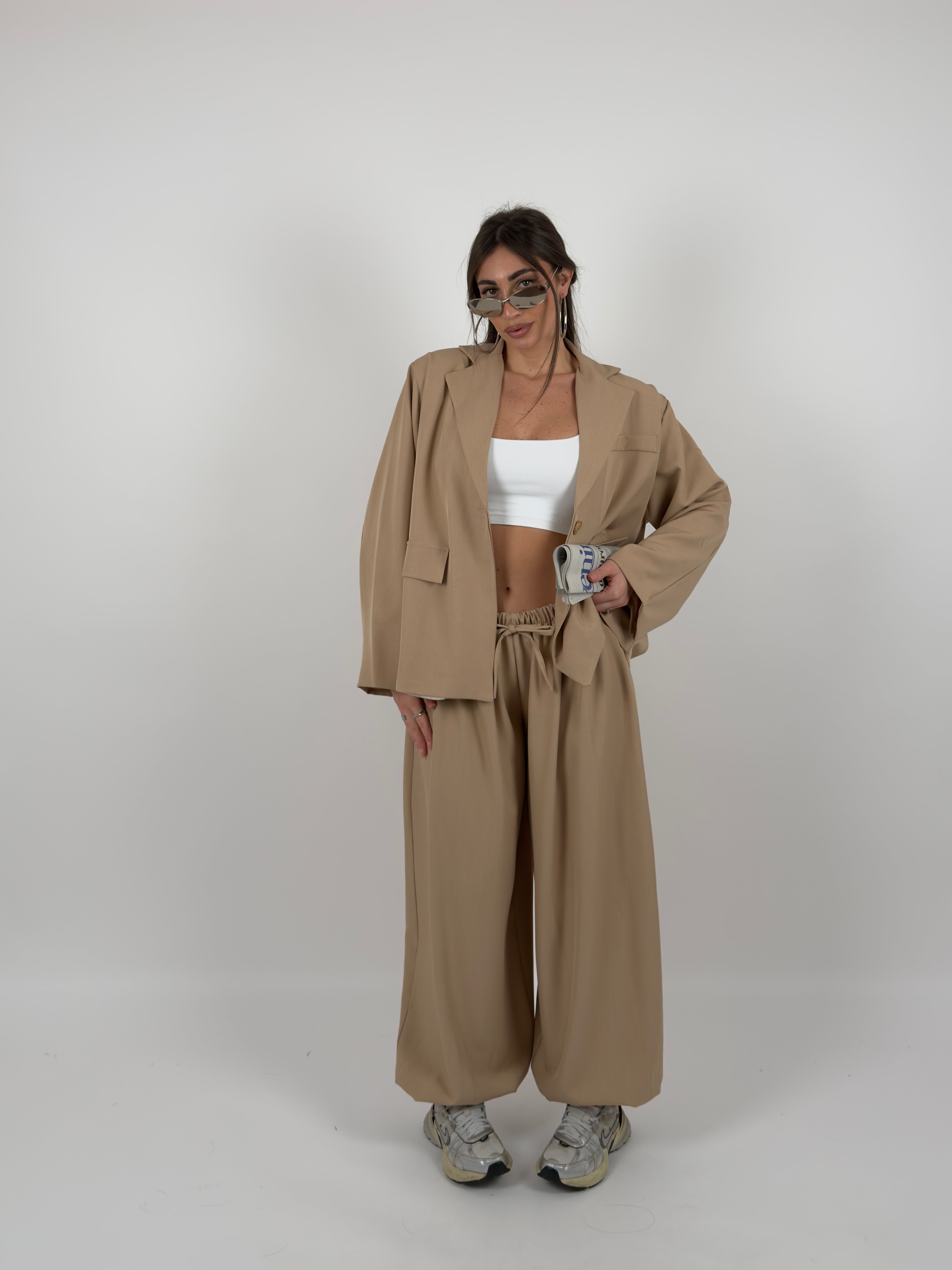 Completo Giacca over e pantalone ballon