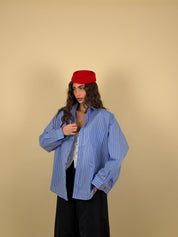 Camicia cotton righe