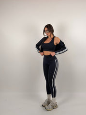 Completo in felpa tre pezzi