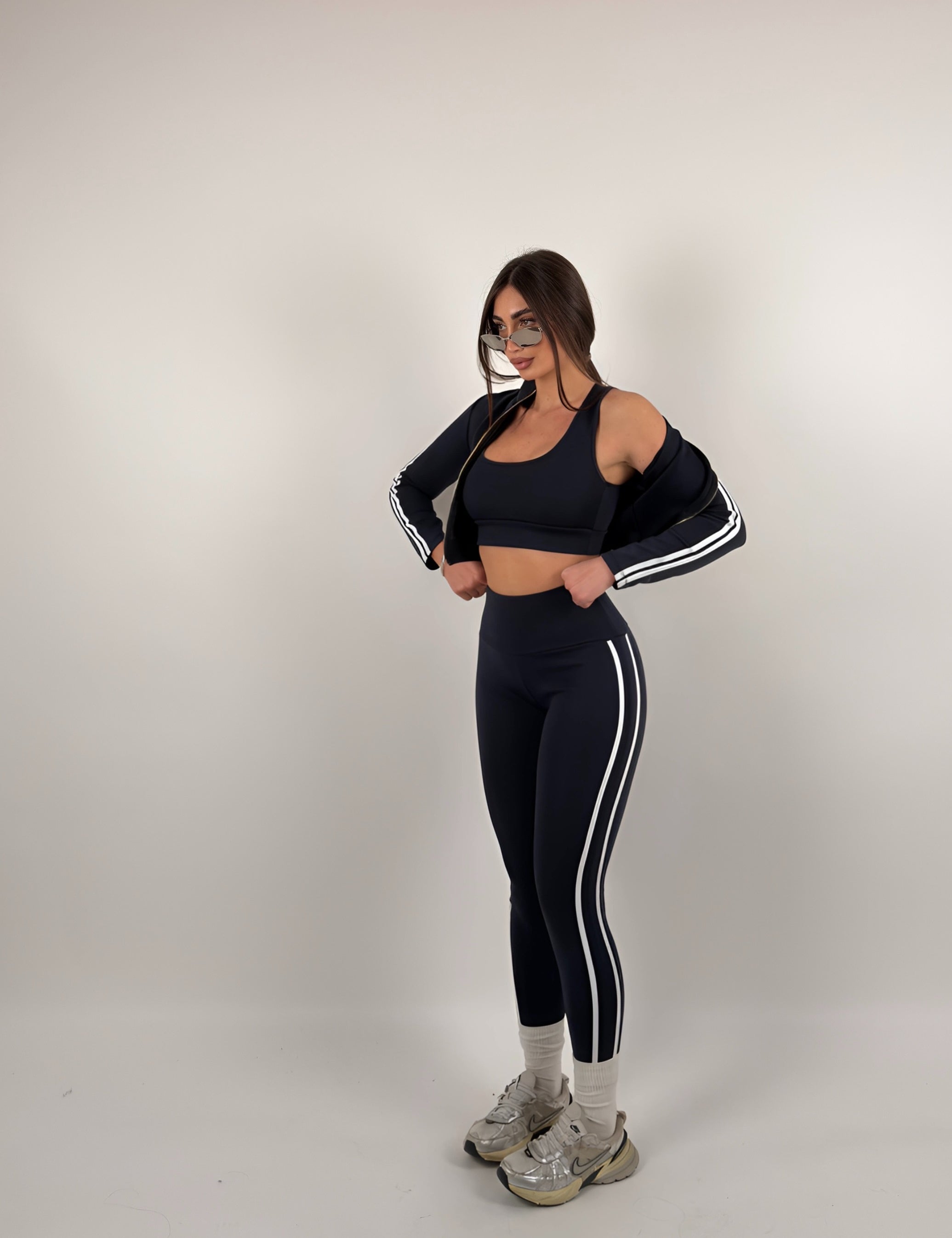 Completo in felpa tre pezzi