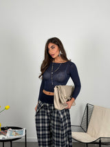 Maglia mistocashmere scollo ampio