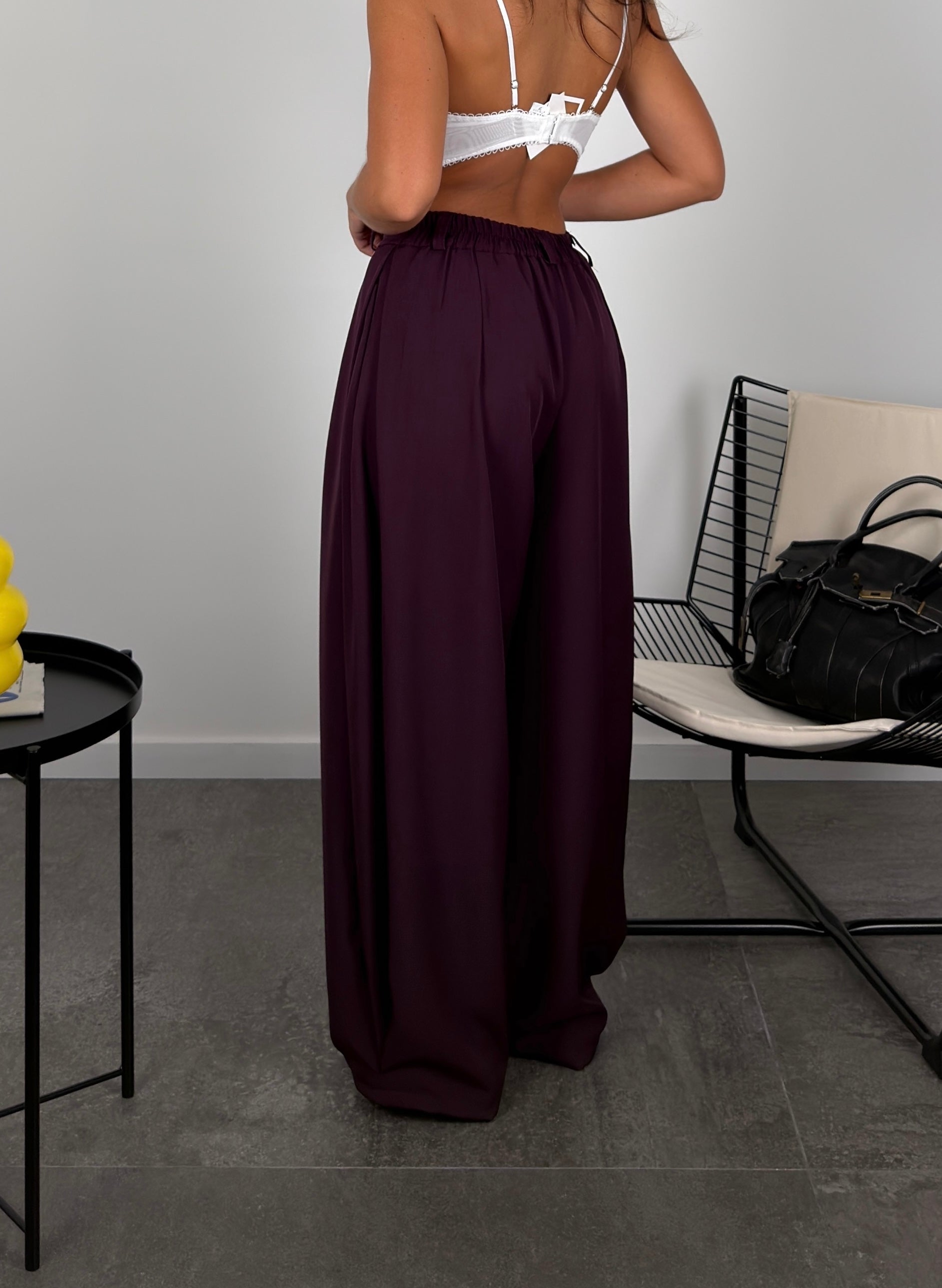 Pantalone Ballon tessuto