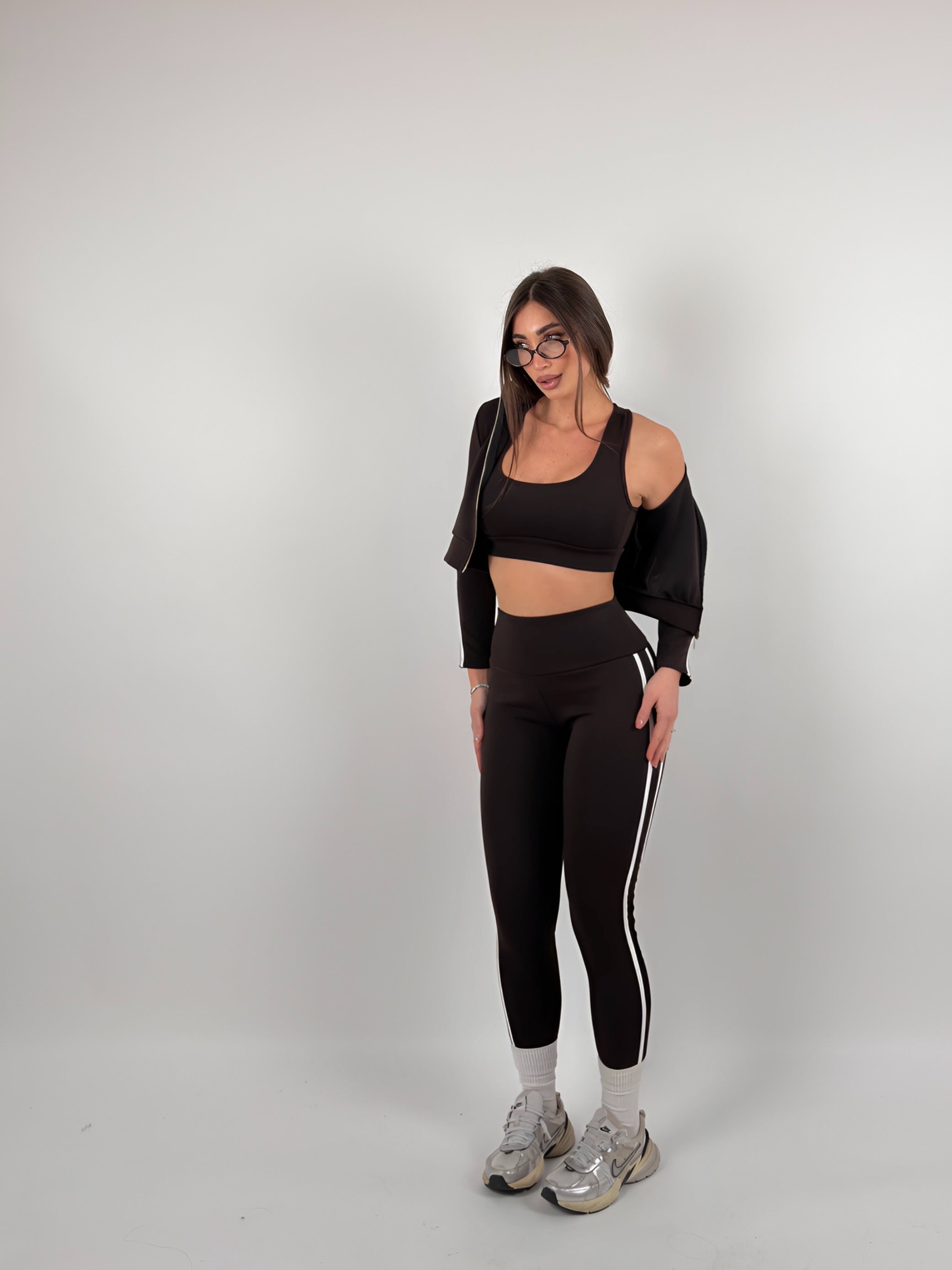 Completo in felpa tre pezzi