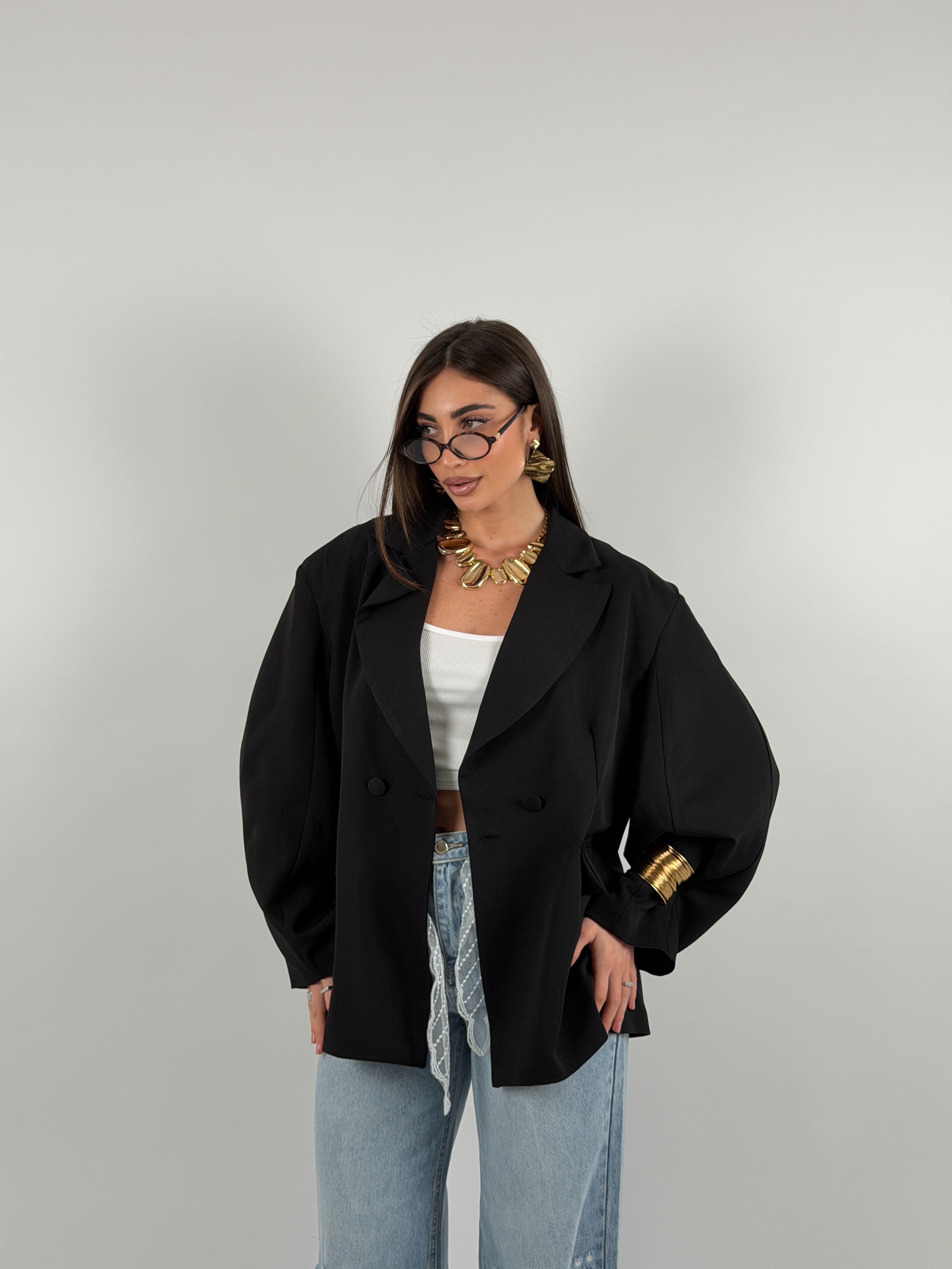 Giacca con manica ballon