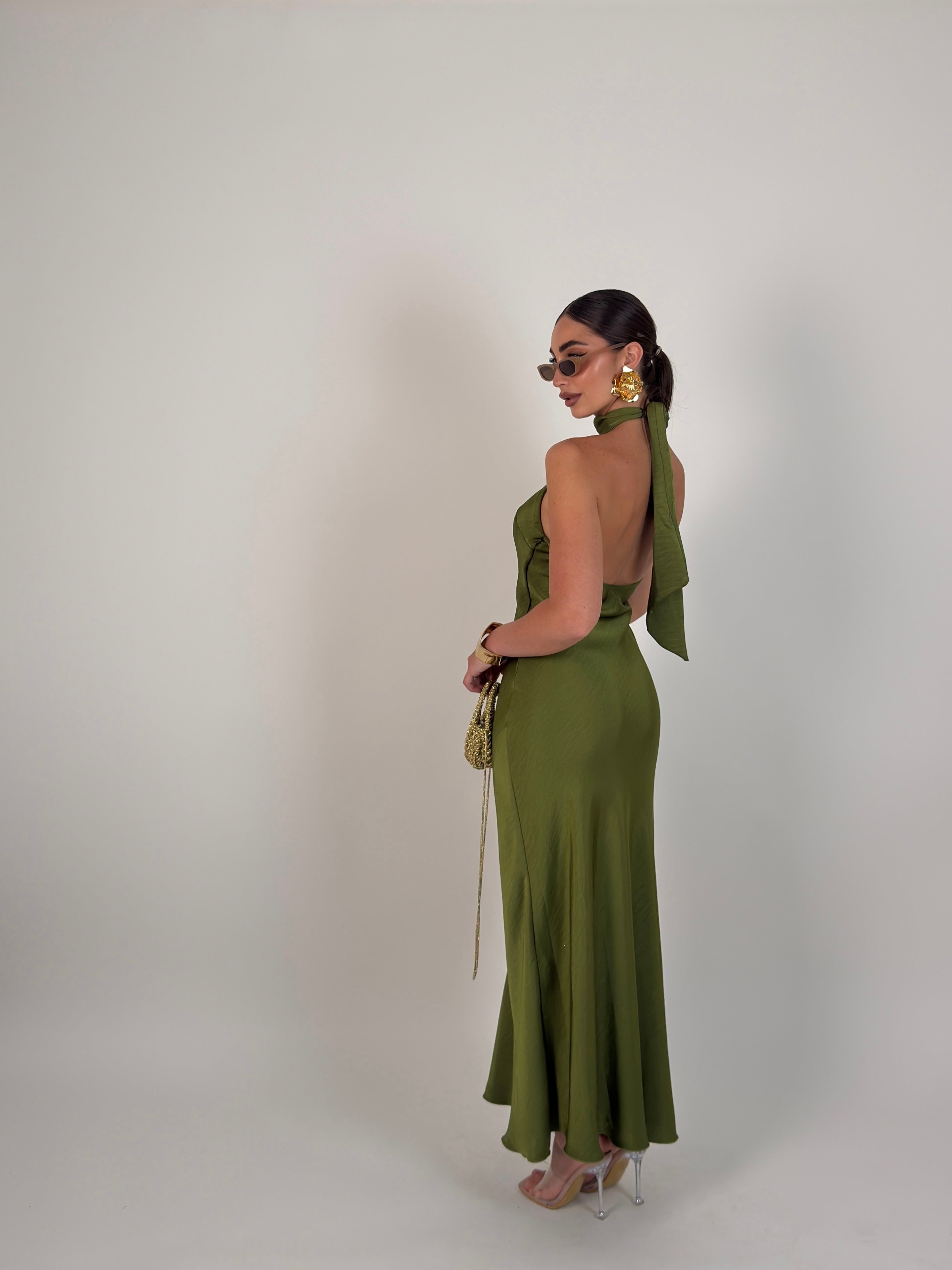 Vestito Elegant con schiena scoperta