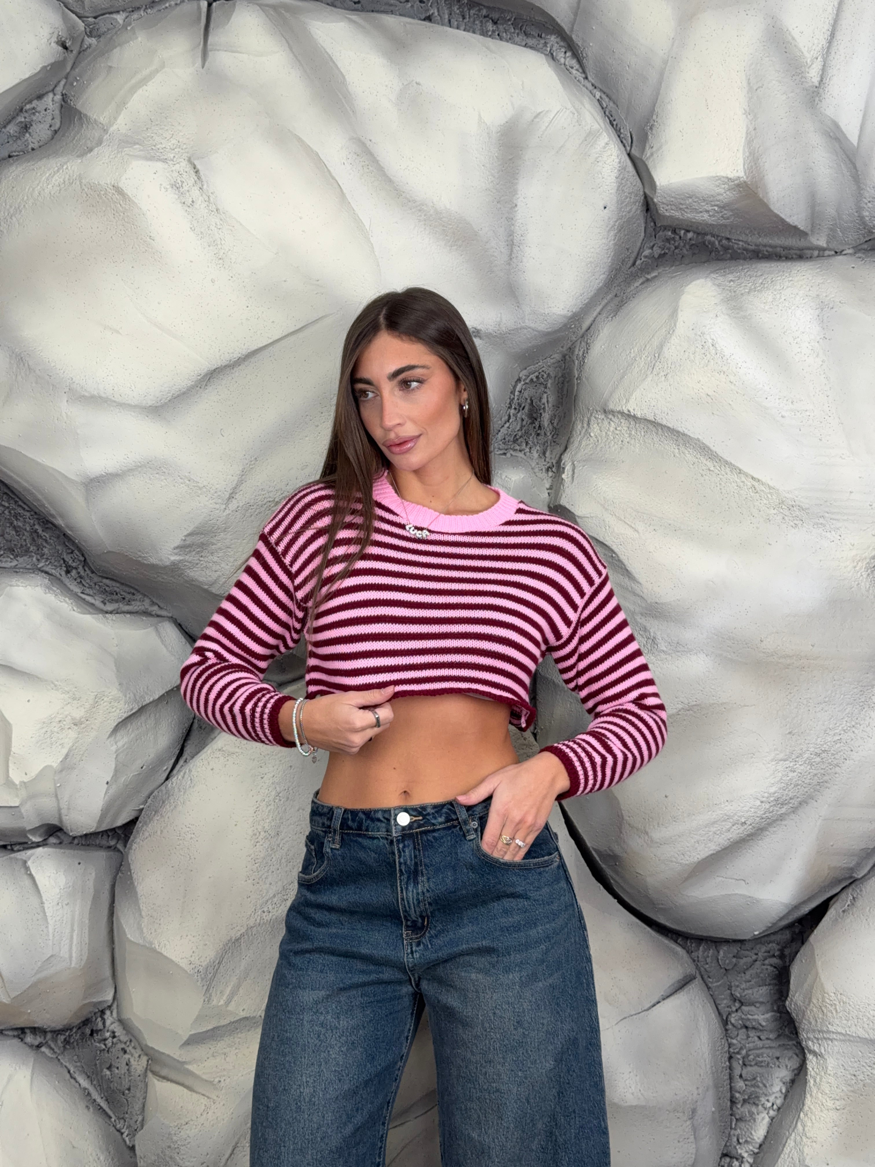 Maglione Roni crop