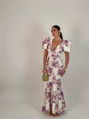 Vestito Bianca floreale