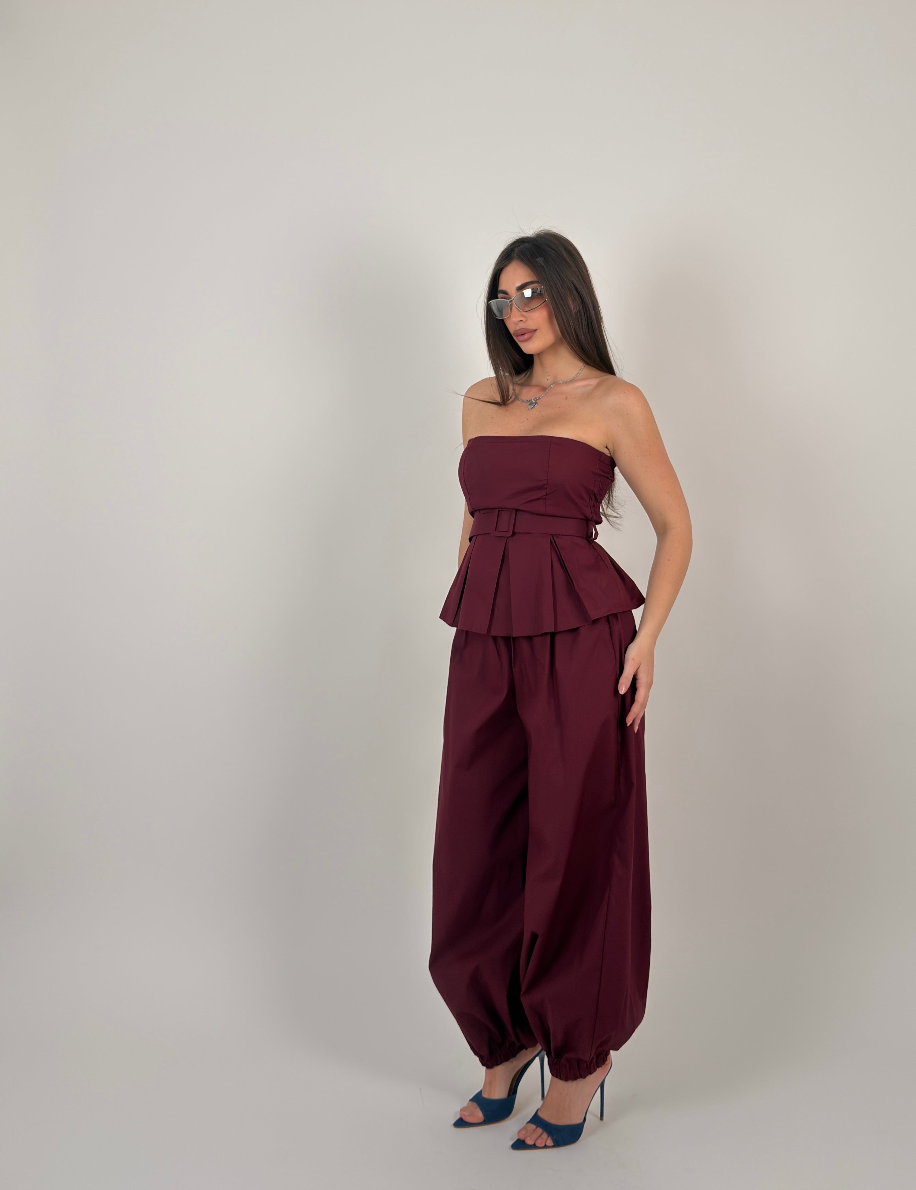 Completo fascia, in cotone