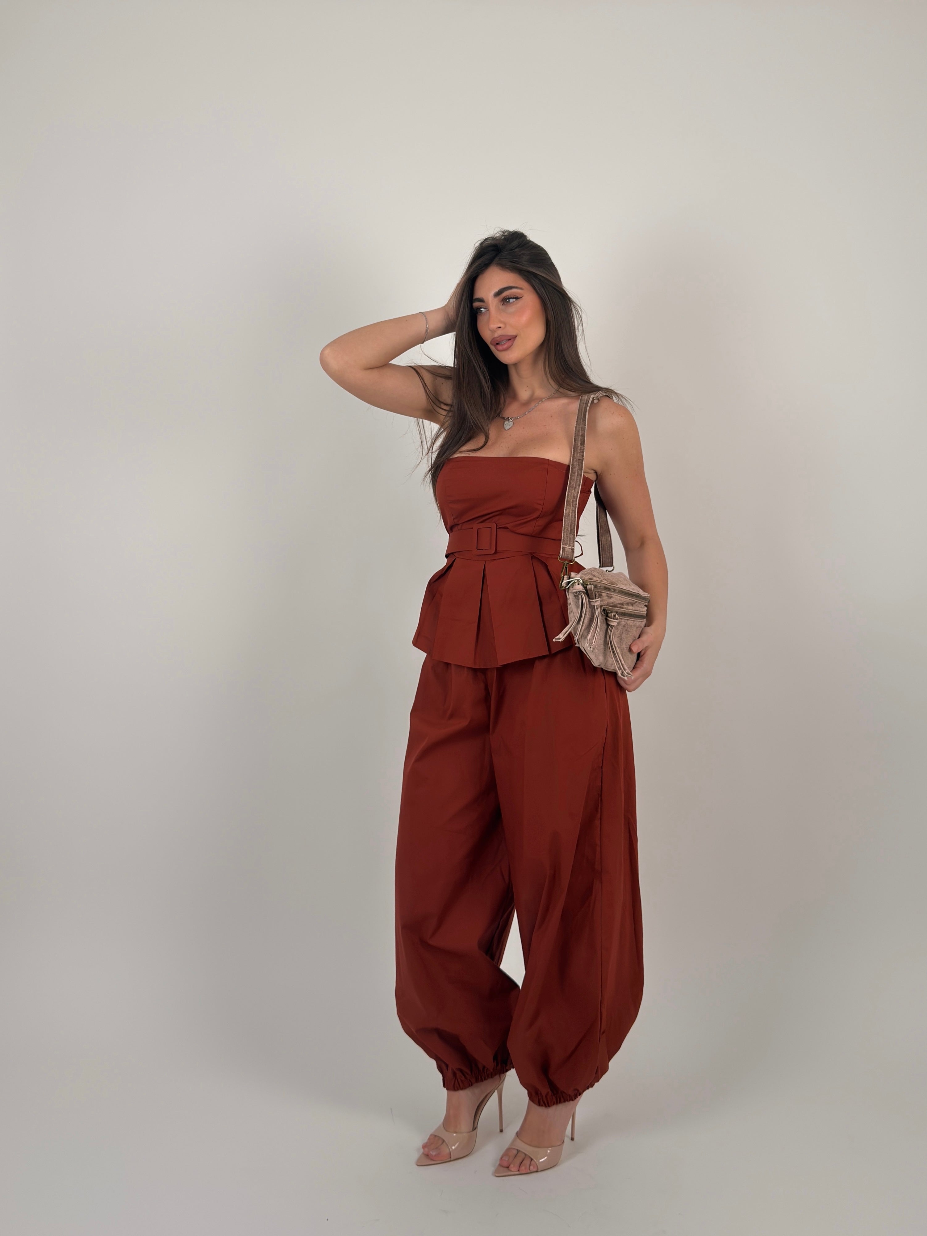 Completo fascia, in cotone