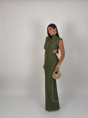 Vestito Long cut out