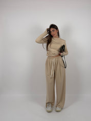 Completo maglia con pantalone in lycra