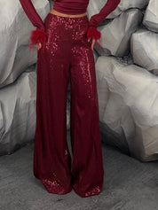 Pantalone paiettes