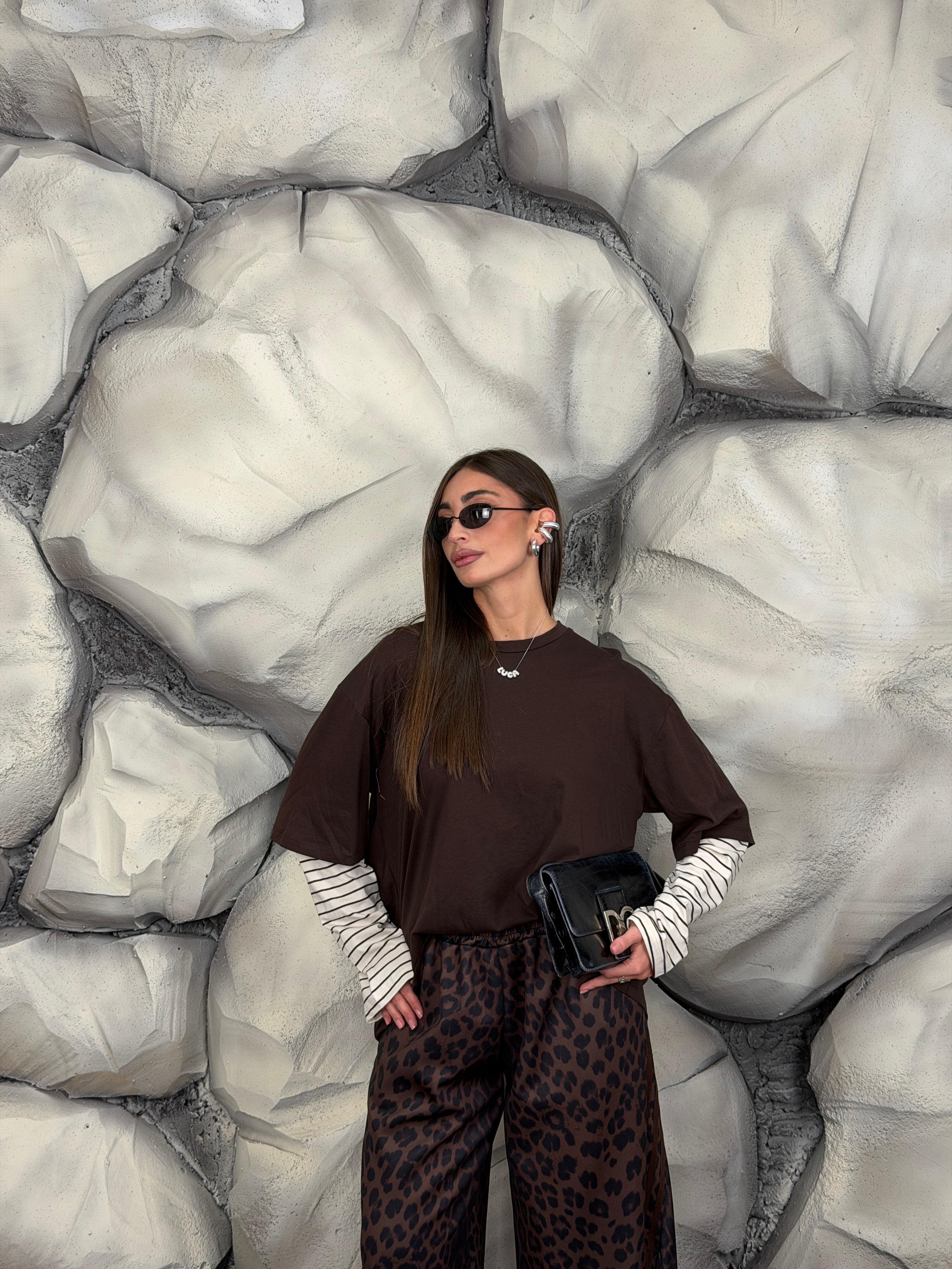 Longsleeve maniche a righe