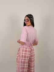 Maglia merletto trasversale