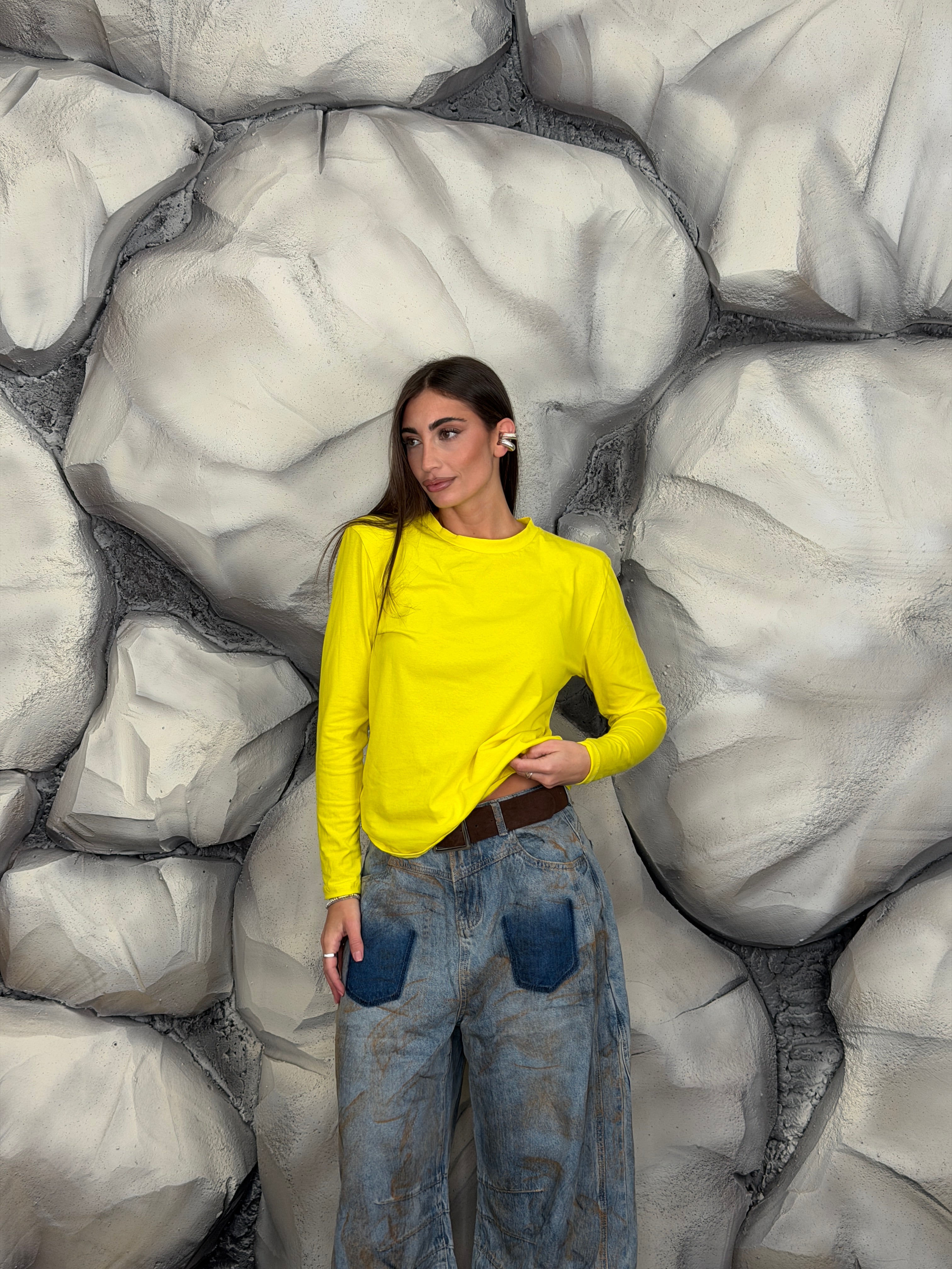 Maglia over spalline