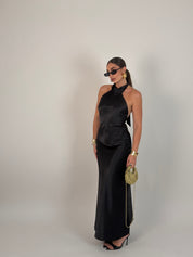 Vestito Elegant con schiena scoperta