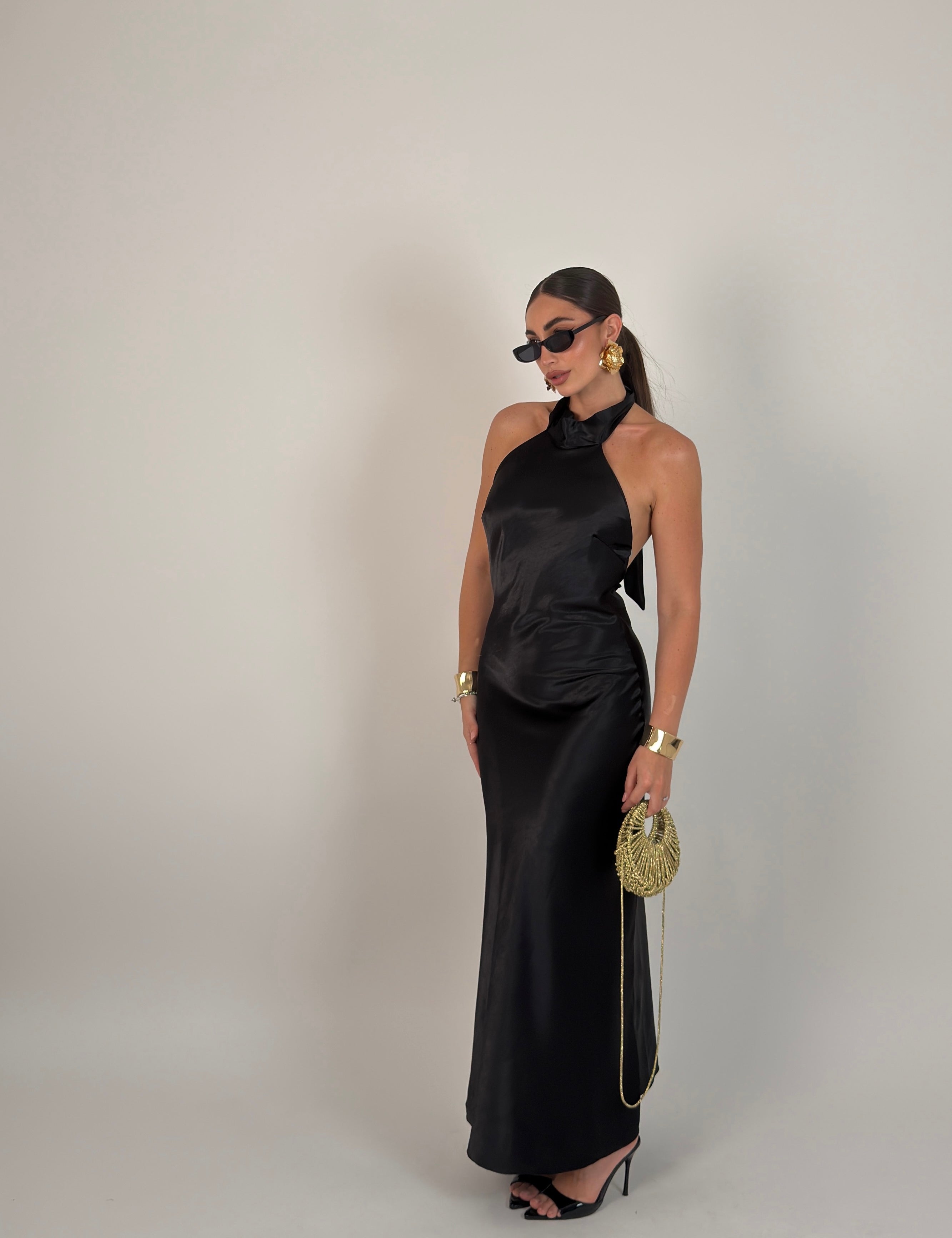 Vestito Elegant con schiena scoperta