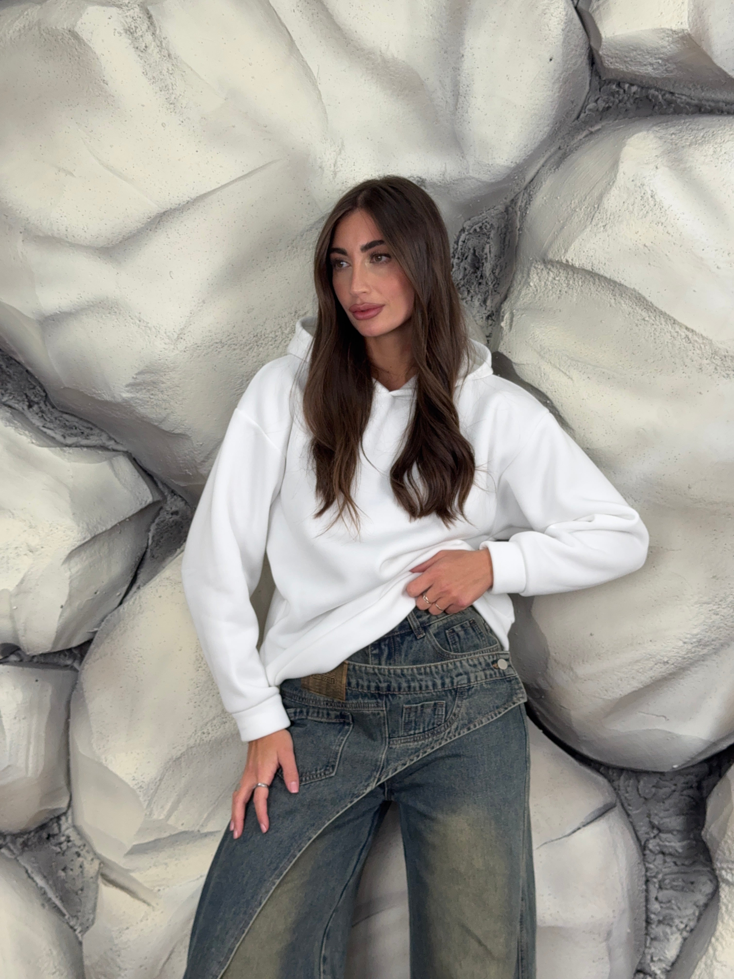 Felpa Candy cappuccio