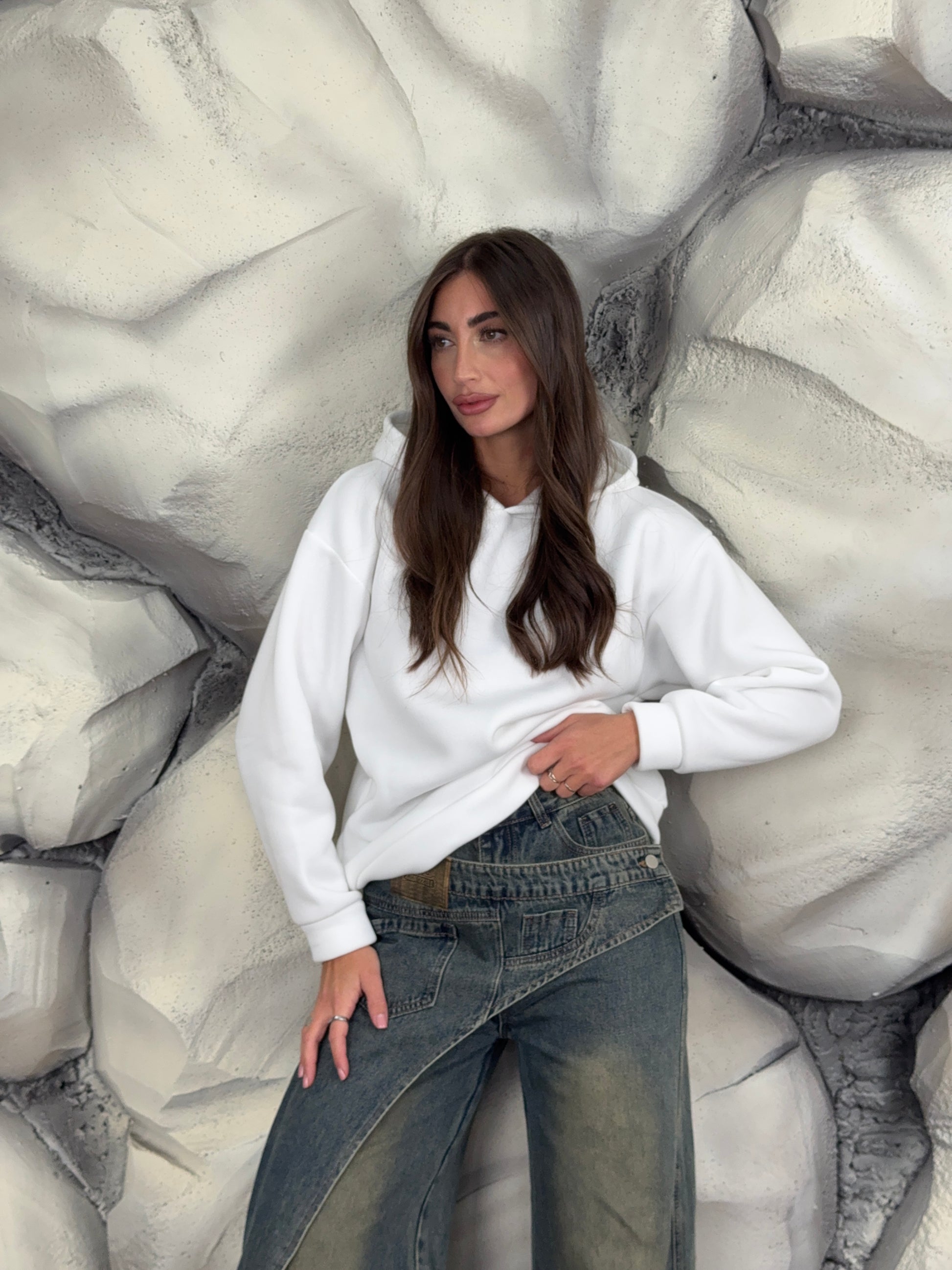 Felpa Candy cappuccio