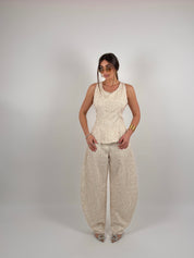 Completo ballon leopardato