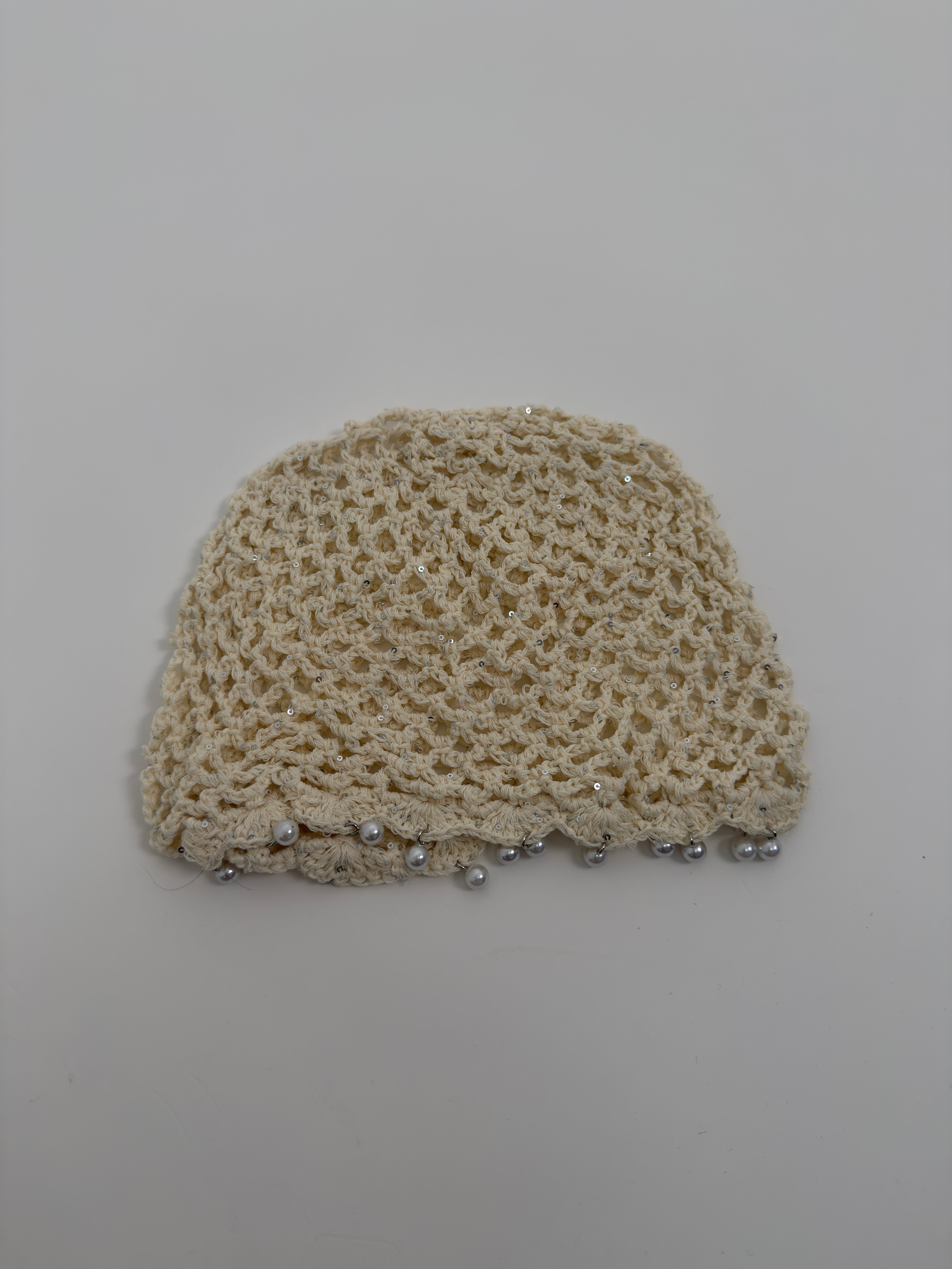 Cuffiette uncinetto perle