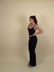 Completo top e pantalone zampa
