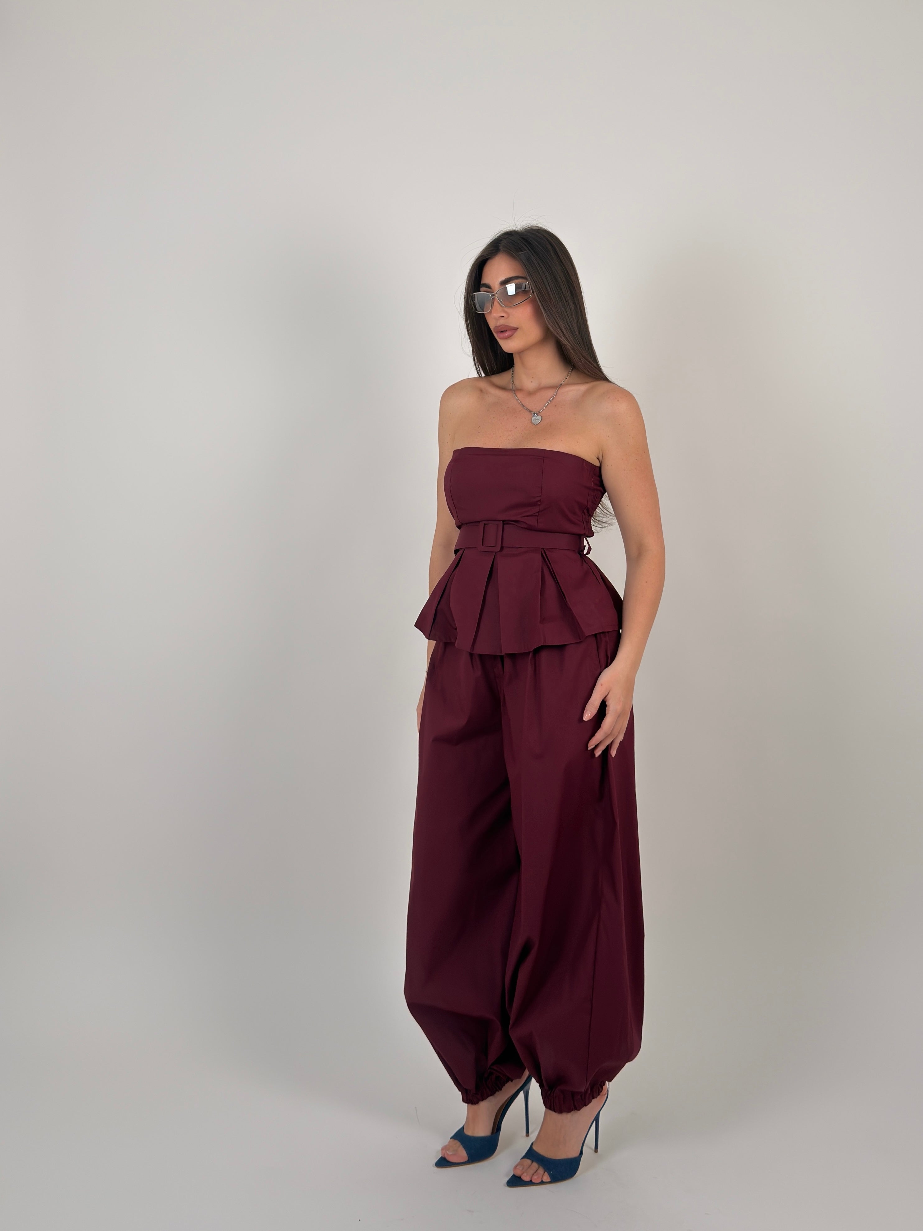 Completo fascia, in cotone