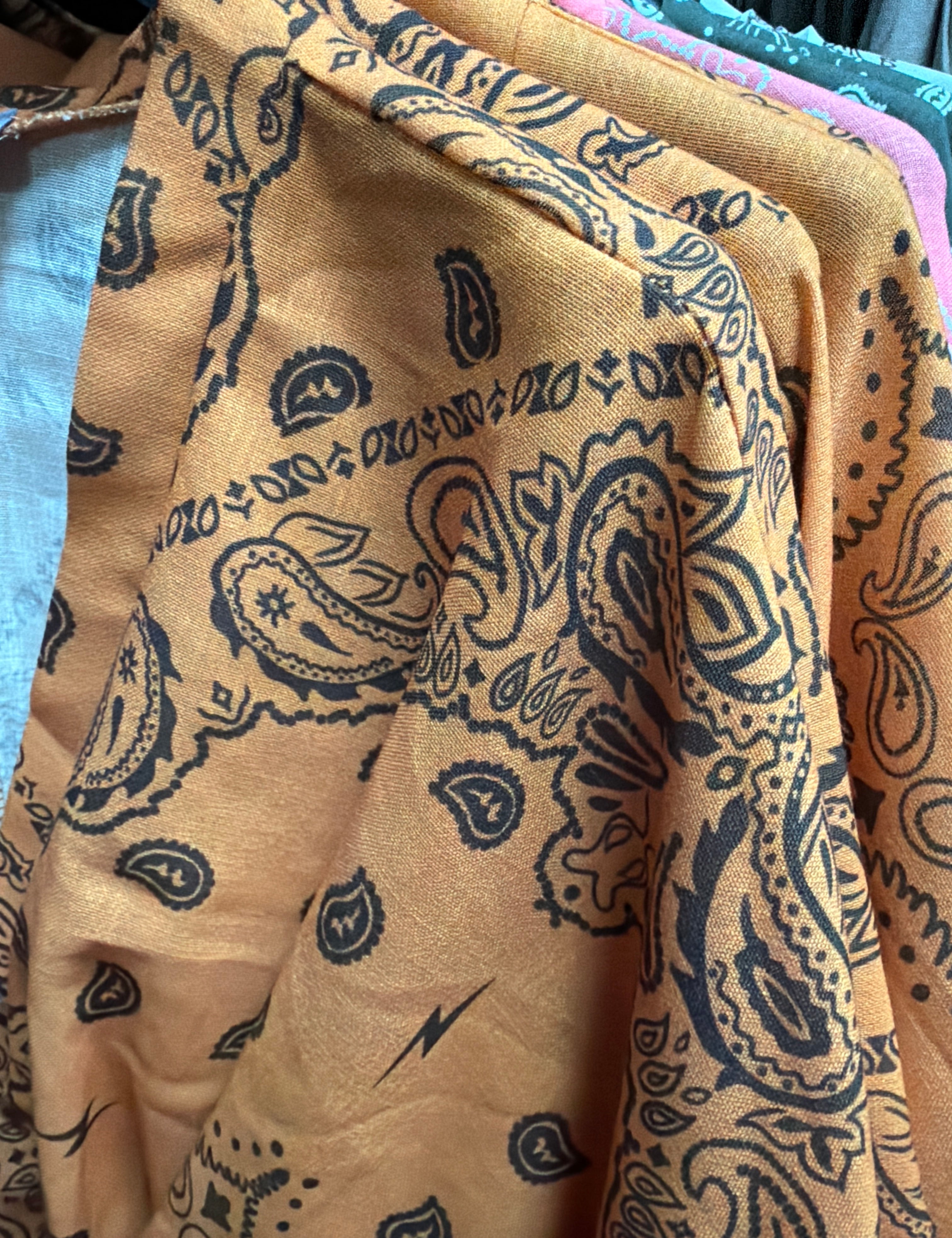 Vestito portafoglio bandana