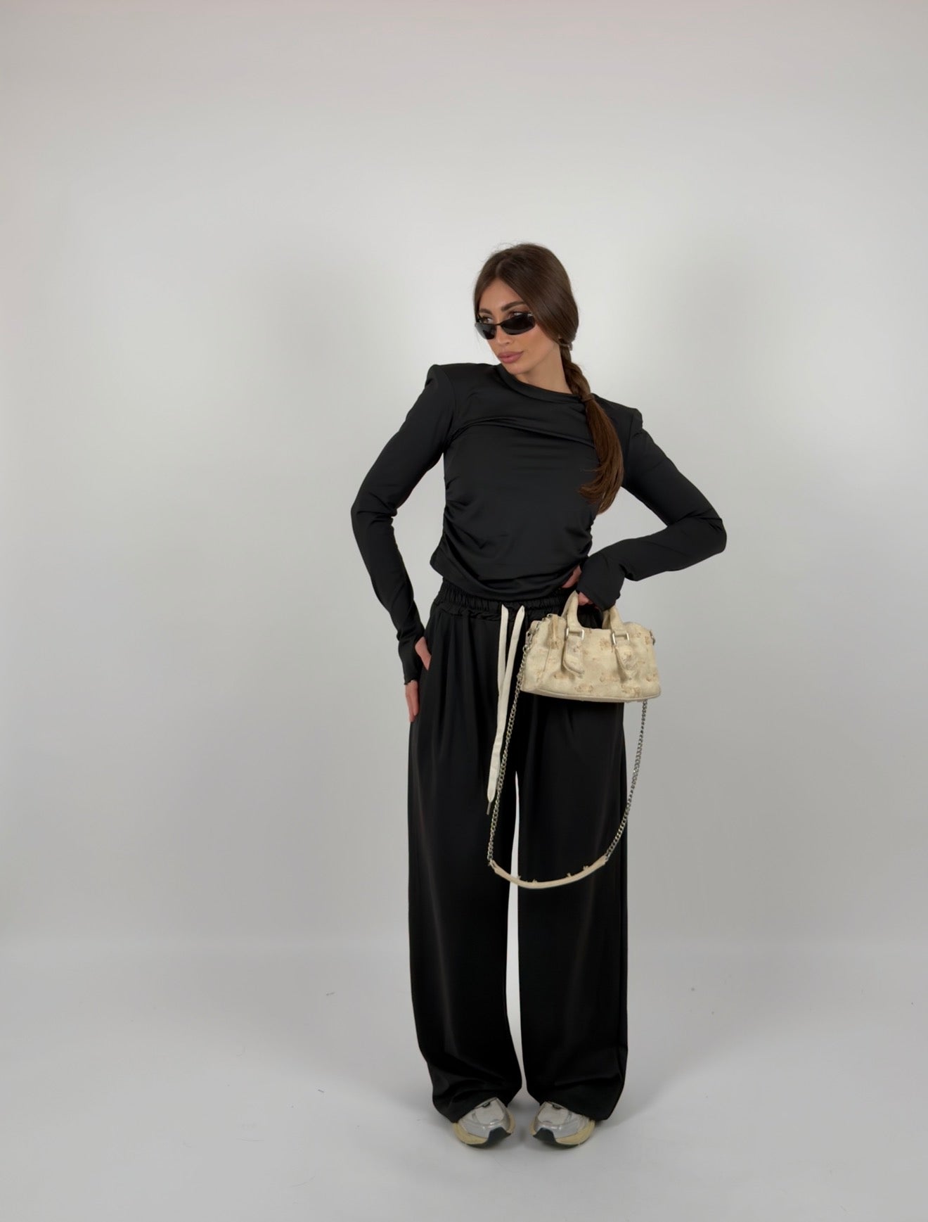 Completo maglia con pantalone in lycra