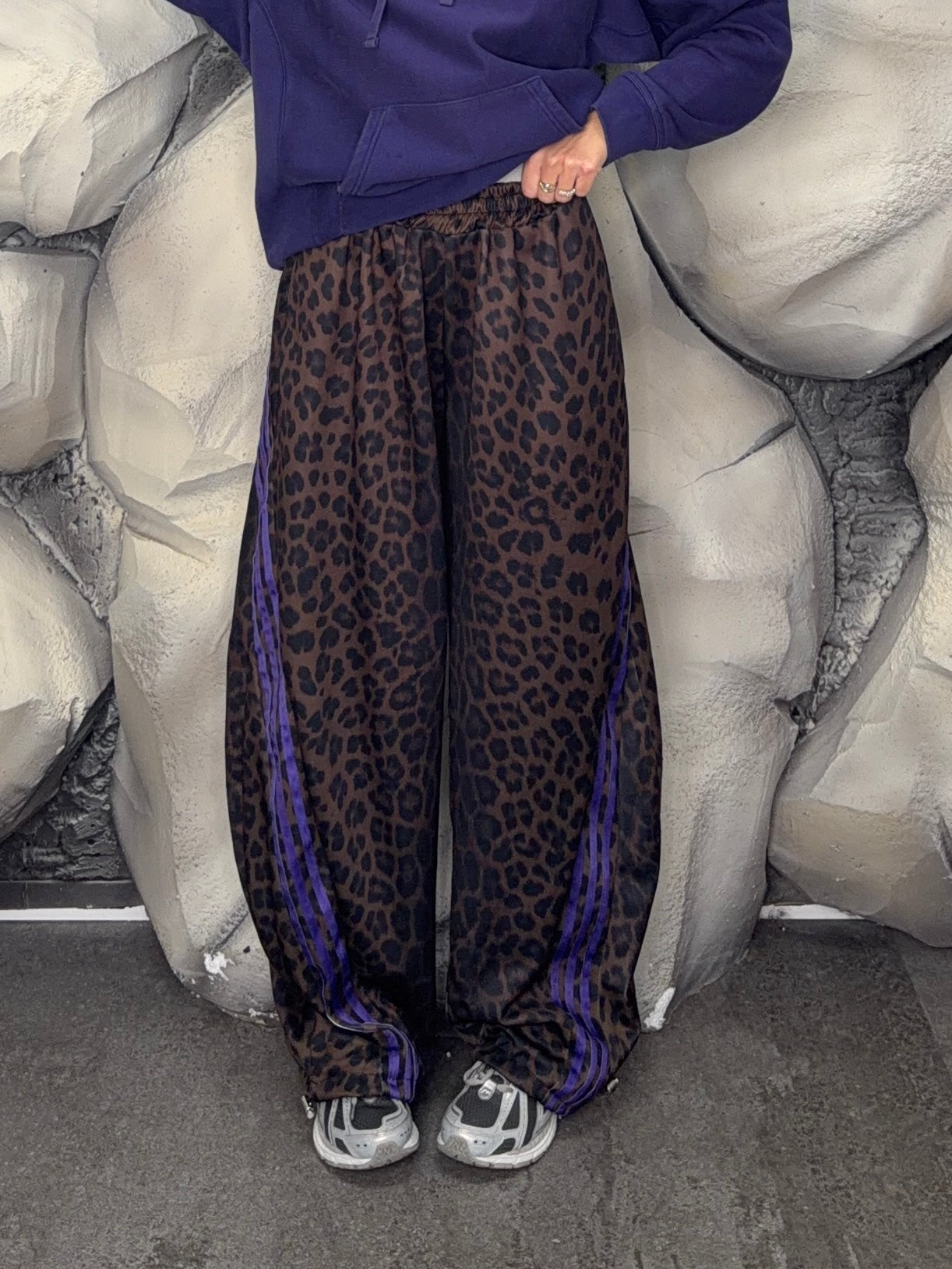 Pantalone ballon maculato