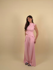 Completo Lost giro manica e pantalone palazzo