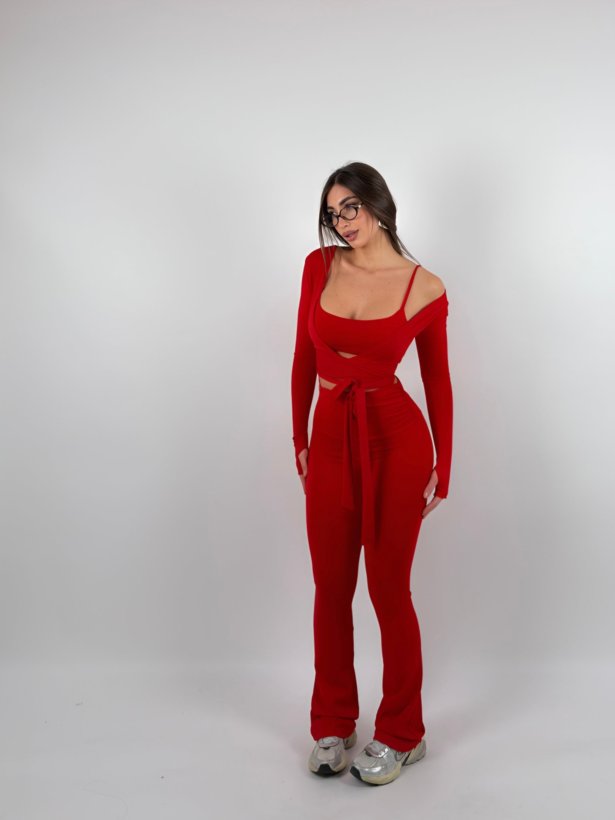 Completo tre pezzi in lycra