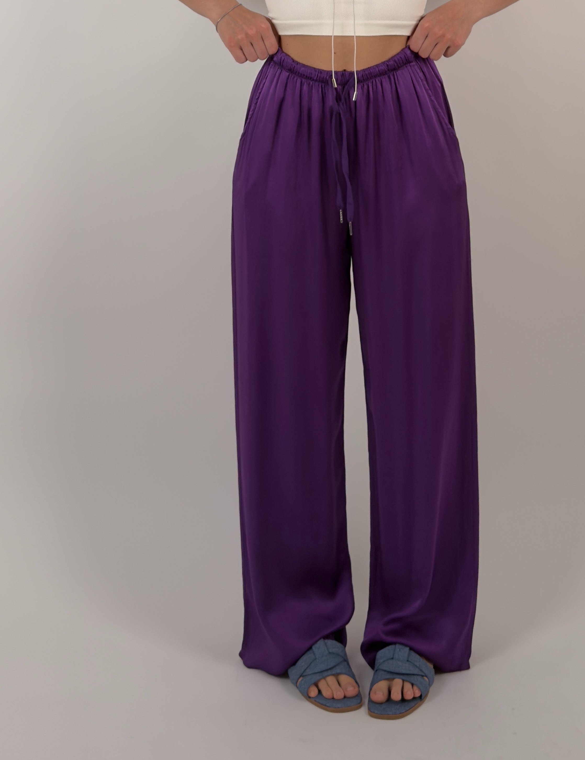 Pantalone effetto satinato Universal