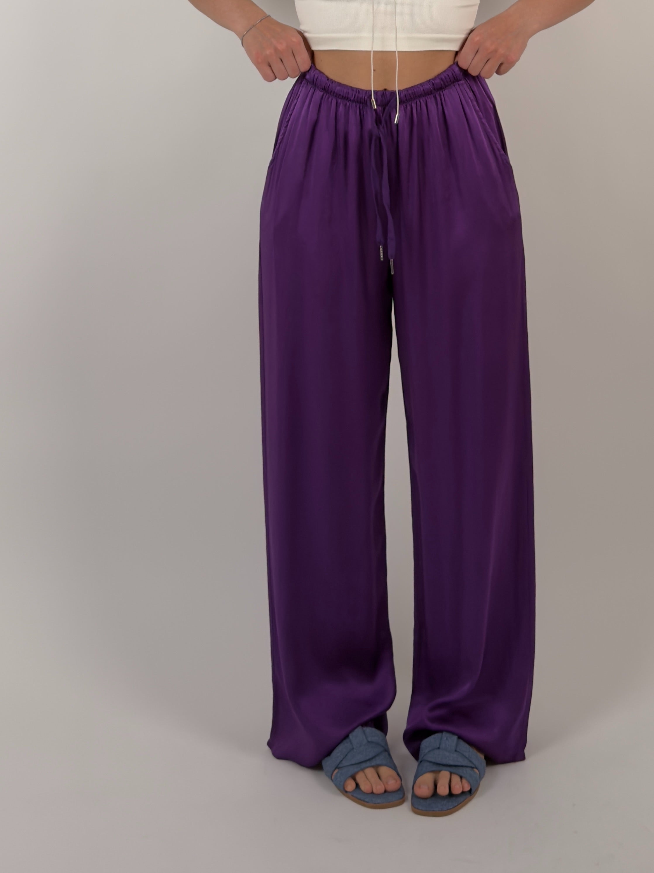 Pantalone effetto satinato Universal